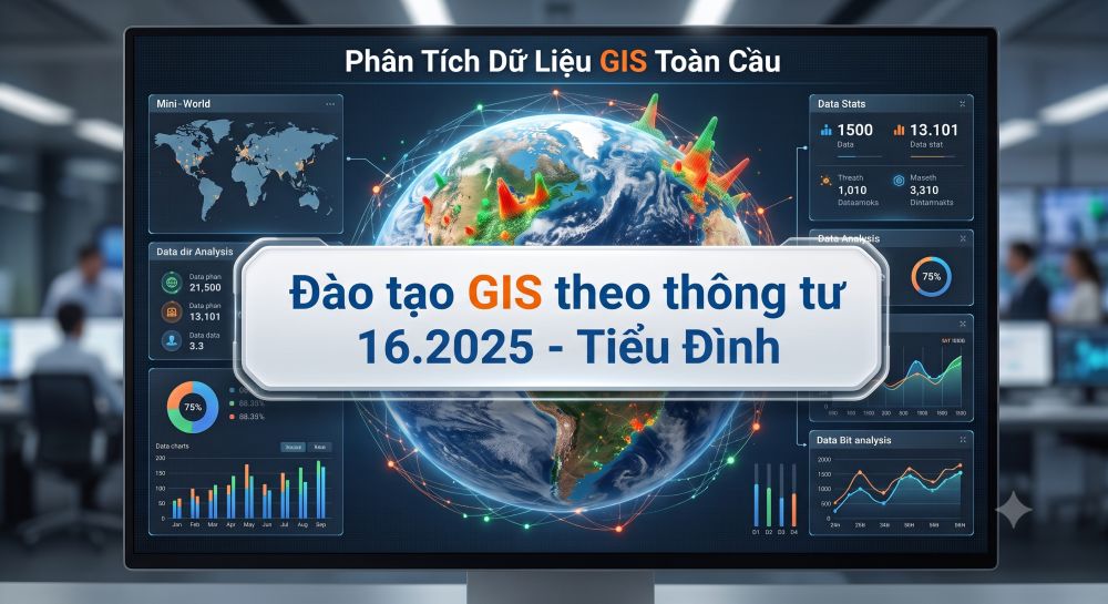 Đào tạo GIS theo thông tư 16.2025 - TIỂU ĐÌNH