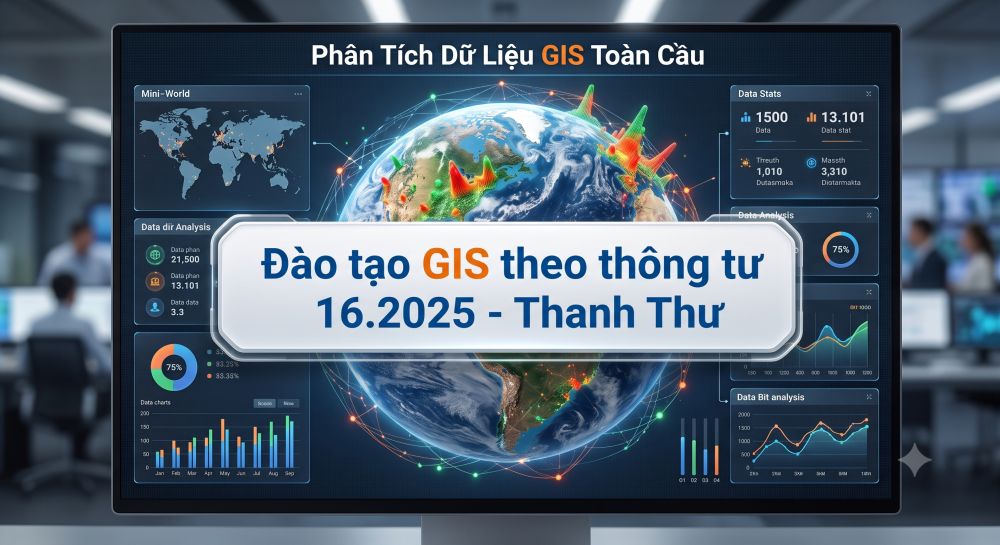 Đào tạo GIS theo thông tư 16.2025 - THANH THƯ