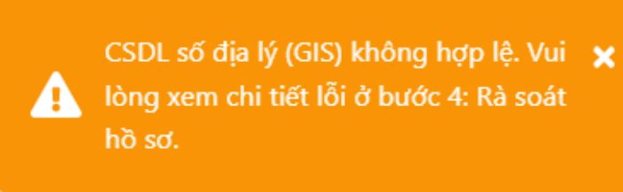 KHẮC PHỤC - XỬ LÝ CÁC LỖI CỦA HỒ SƠ GIS KHI NỘP LÊN WEDSITE BỘ XÂY DỰNG